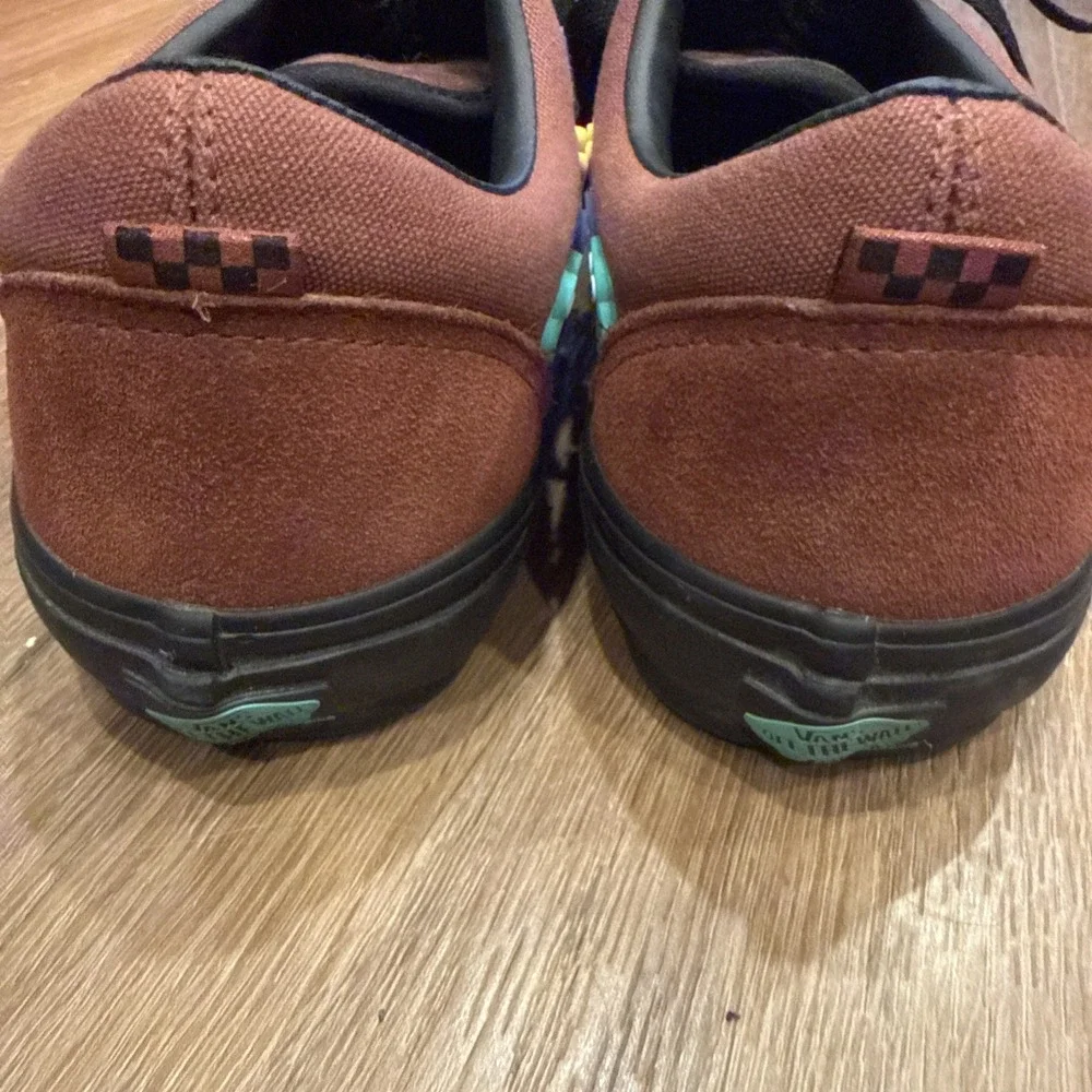 Frog Skateboards x Vans Skate Old Skool Rust Color Popcush Retro Style Size 10